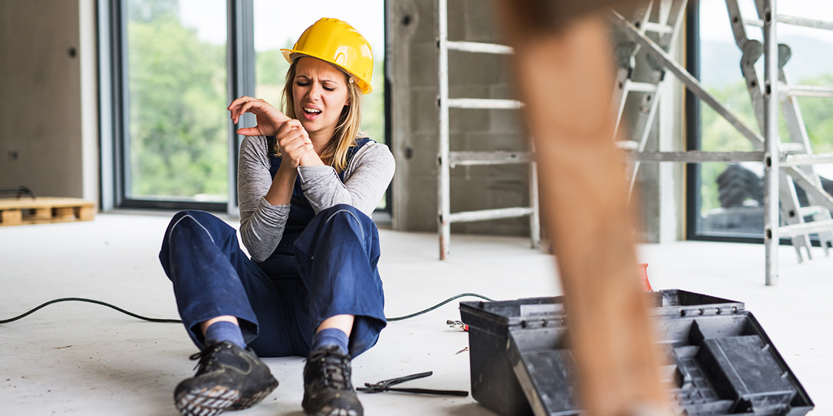 Tipos de accidentes en el trabajo