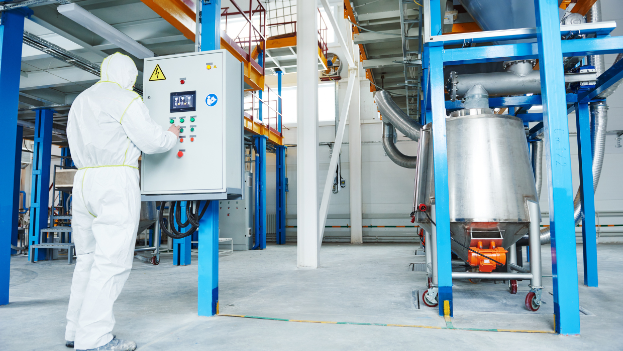 PRL en puesto de responsable/encargado/a de fábrica en Industria Química (teórico-práctico)